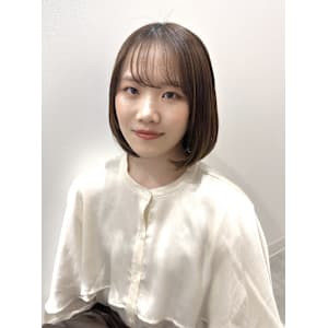 20代/30代/40代/ワンカール/ボブ/切りっぱなし