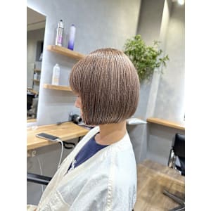 20代/30代/ダブルカラー/ベージュ/透明感/グレージュ