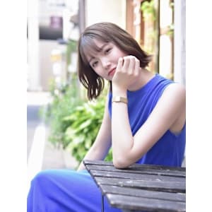 【kchiara】大人ボブ×ベージュ