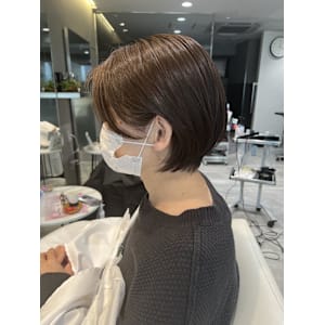 姫カットカールセミディシアーカラー