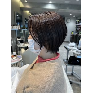 姫カットカールセミディシアーカラー