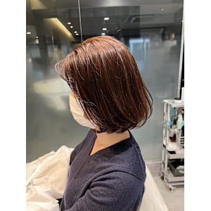 姫カットカールセミディシアーカラー