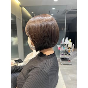 姫カットカールセミディシアーカラー