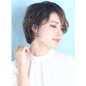 40代50代似合わせ小顔美髪シアーカラーカールショート - INCEPTION  GINZA 銀座【インセプション】掲載中