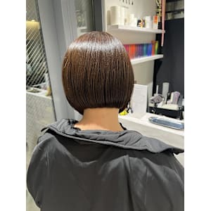 姫カットカールセミディシアーカラー