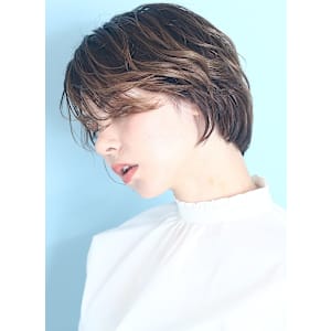 40代50代似合わせ小顔美髪シアーカラーカールショート - INCEPTION  GINZA 銀座【インセプション】掲載中
