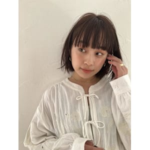 姫カットカールセミディシアーカラー