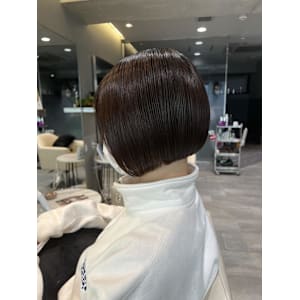 姫カットカールセミディシアーカラー