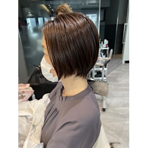 姫カットカールセミディシアーカラー