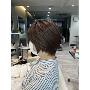 姫カットカールセミディシアーカラー