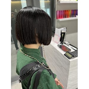 姫カットカールセミディシアーカラー