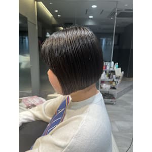 姫カットカールセミディシアーカラー