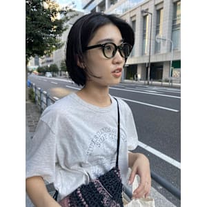 ナチュラルな丸みボブ