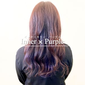 インナーカラー×パープル - L'eclat×SHISEIDO【レクラ】掲載中