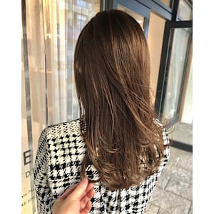 ミルクティーベージュ - トリートヘアデザイン 新浦安店【トリート ヘア デザイン シンウラヤステン】掲載中