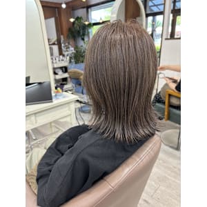 大人かわいい/白髪染/アッシュグレージュ