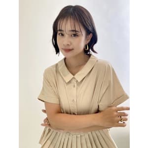 【luccica】結べるボブ　ミディアムボブ　外ハネボブ