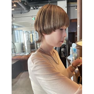 マッシュウルフ/アンブレラカラー/ダブルカラー