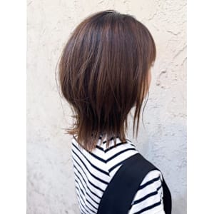 【Flor_戸塚】*くびれレイヤーセミディ+オリーブベージュ