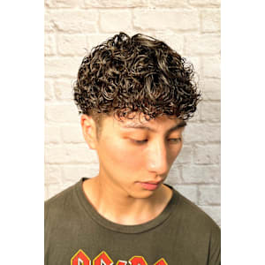 ショート×プードルパーマ