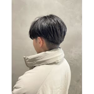 メンズカット/メンズパーマ/センターパート