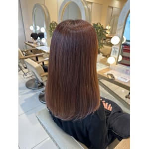 [aina]レッド×オレンジ×ブラウン