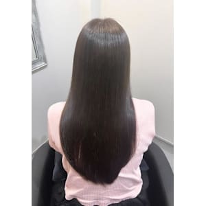 赤み消し×暗めでも透明感ラベンダーアッシュ