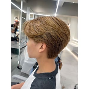 毛流れセンターパート