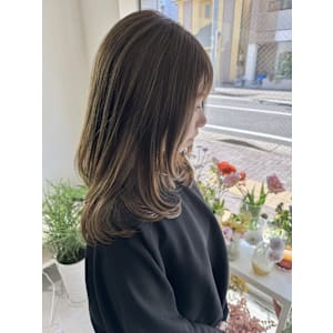 グレージュカラー/アッシュオリーブ/カーキベージュ