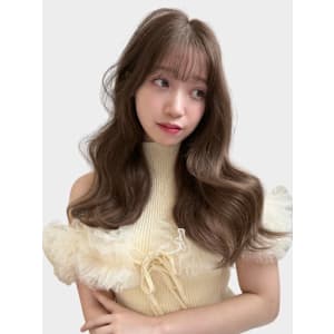 大人美人ショコラアッシュヘルシースタイルふんわりカール小顔