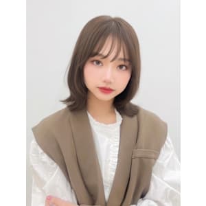 くびれヘルシースタイルふんわりカールショコラアッシュ