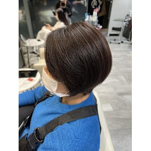 姫カットカールセミディシアーカラー