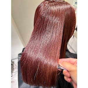 "髪質改善で叶える" 艶髪×ピンク『銀座/個室』
