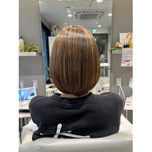 姫カットカールセミディシアーカラー