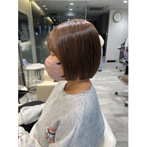 姫カットカールセミディシアーカラー