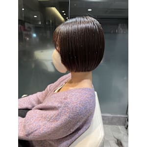 姫カットカールセミディシアーカラー