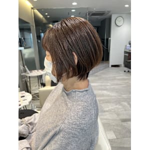 姫カットカールセミディシアーカラー