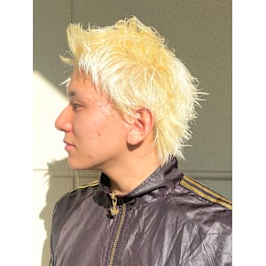 スパイキーショート/ホワイトブロンド