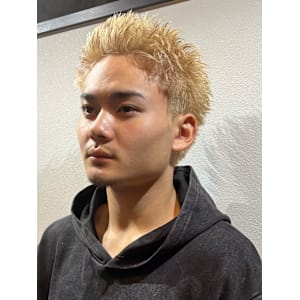 スパイキーショート/短髪/抜きっぱなしハイトーン