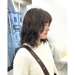 スパイラルパーマ