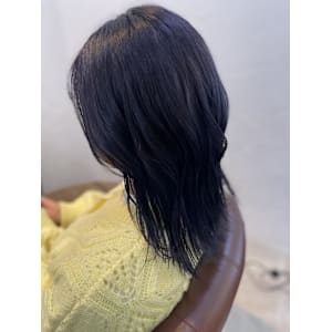 パープルブラック×レイヤーstyle