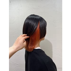 インナーカラー/ゆるふわ/透明感カラー/イルミナカラー/池袋