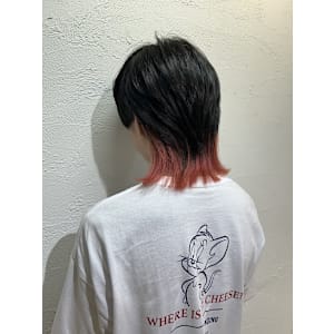 インナーカラー/ゆるふわ/透明感カラー/高発色カラー/池袋