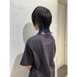 インナーカラー/ウルフ/透明感カラー/イルミナカラー/池袋