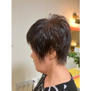 ショートレイヤーウルフ - 美容室Stella【ステラ】掲載中