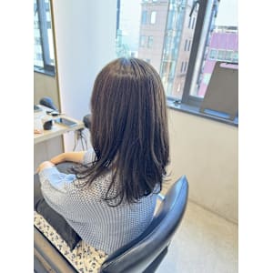 くすみでもツヤ髪