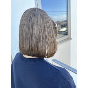 ダブルカラー/ブリーチ有/ブリーチ無/透明感/グレージュ