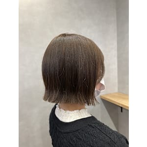 G 切りっぱなしボブ