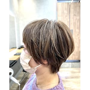 G 白髪ぼかしハイライト