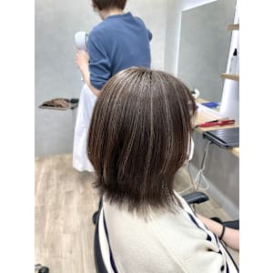 G 白髪ぼかしハイライト